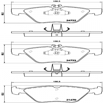 Disc Brake Pad Set