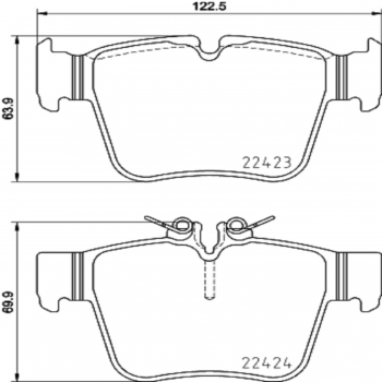 Disc Brake Pad Set