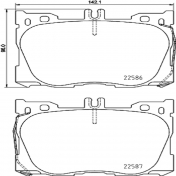 Disc Brake Pad Set