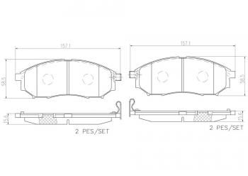 Disc Brake Pad Set