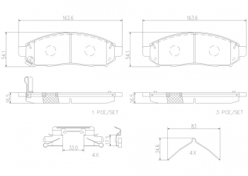 Disc Brake Pad Set