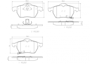 Disc Brake Pad Set