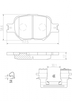 Disc Brake Pad Set