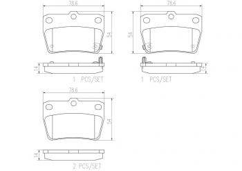 Disc Brake Pad Set
