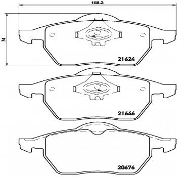 Disc Brake Pad Set