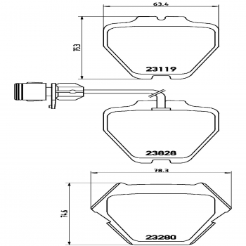 Disc Brake Pad Set
