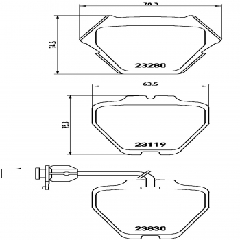 Disc Brake Pad Set