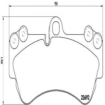 Disc Brake Pad Set