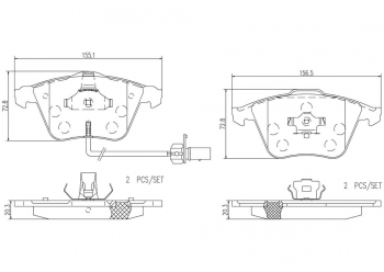Disc Brake Pad Set