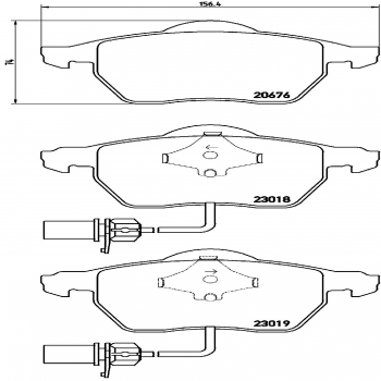 Disc Brake Pad Set
