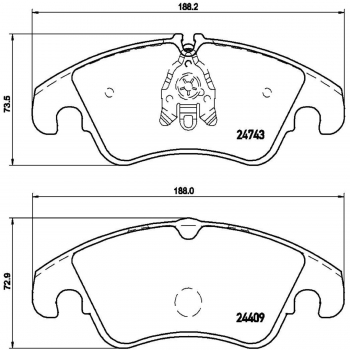 Disc Brake Pad Set