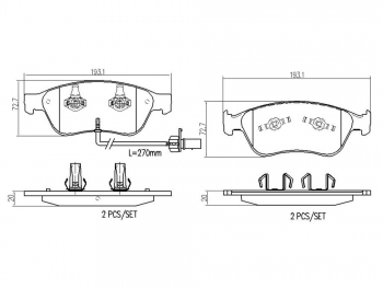 Disc Brake Pad Set