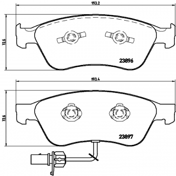 Disc Brake Pad Set