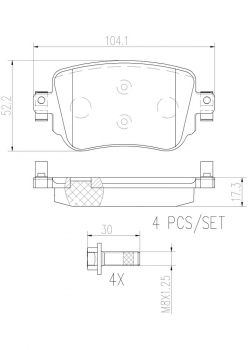 Disc Brake Pad Set