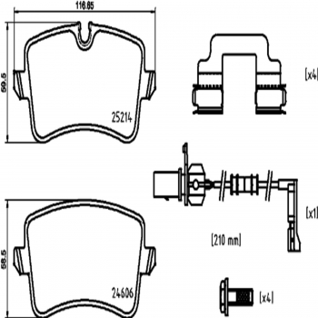 Disc Brake Pad Set