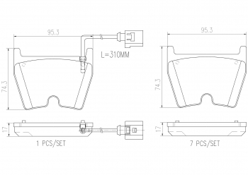Disc Brake Pad Set
