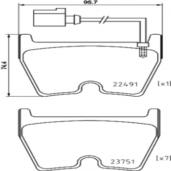 Disc Brake Pad Set