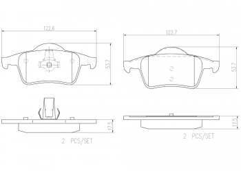 Disc Brake Pad Set