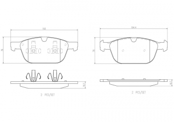 Disc Brake Pad Set