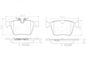 Disc Brake Pad Set