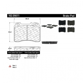 Disc Brake Pad Set
