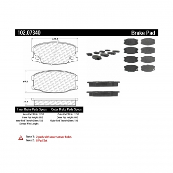 Disc Brake Pad Set