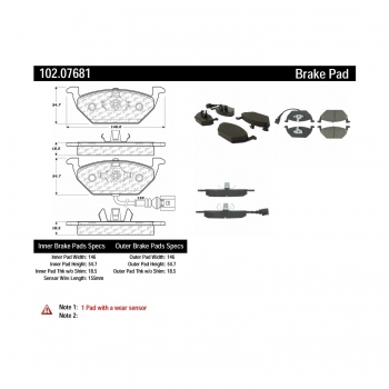 Disc Brake Pad Set