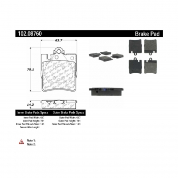 Disc Brake Pad Set