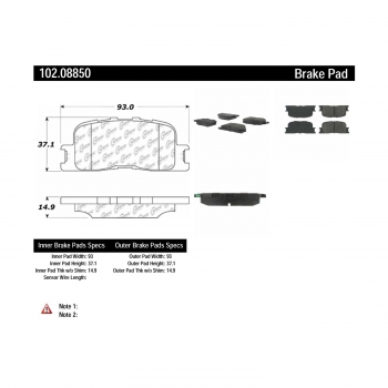 Disc Brake Pad Set
