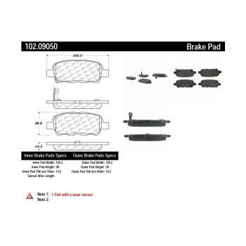 Disc Brake Pad Set