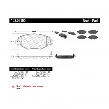 Disc Brake Pad Set