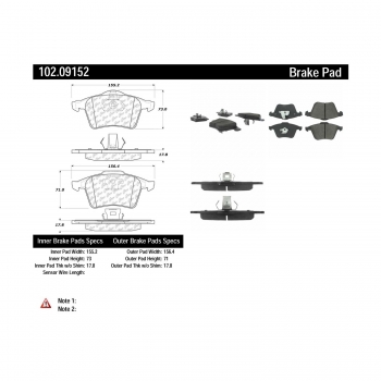 Disc Brake Pad Set