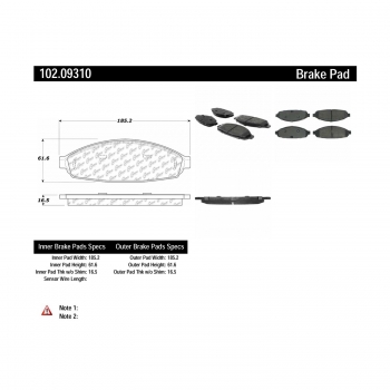 Disc Brake Pad Set