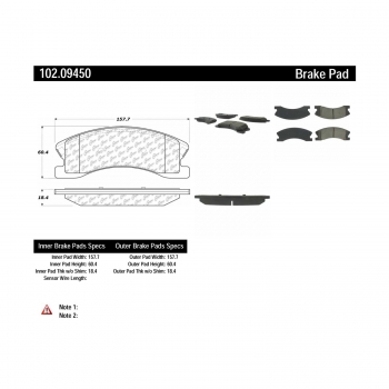 Disc Brake Pad Set