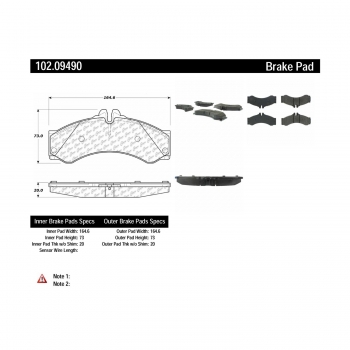 Disc Brake Pad Set
