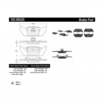Disc Brake Pad Set