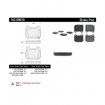 Disc Brake Pad Set