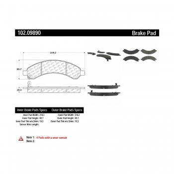 Disc Brake Pad Set
