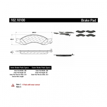 Disc Brake Pad Set