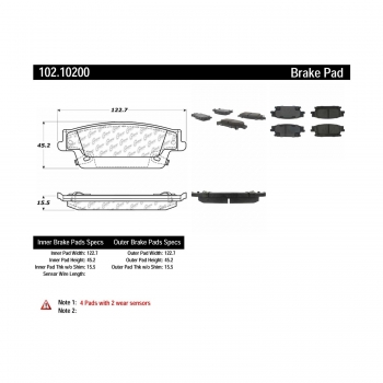 Disc Brake Pad Set