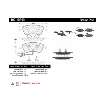 Disc Brake Pad Set