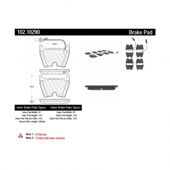Disc Brake Pad Set
