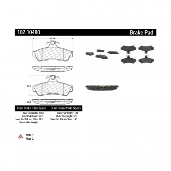 Disc Brake Pad Set