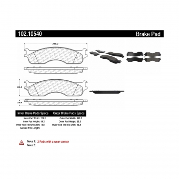 Disc Brake Pad Set