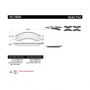 Disc Brake Pad Set