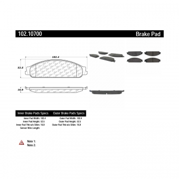Disc Brake Pad Set