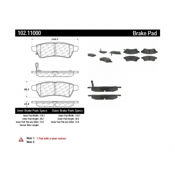 Disc Brake Pad Set