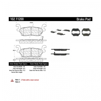 Disc Brake Pad Set