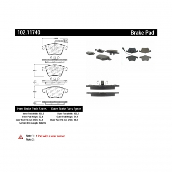 Disc Brake Pad Set
