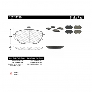 Disc Brake Pad Set